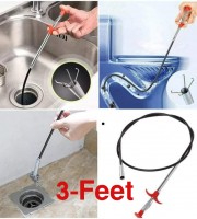 Drain Snake, Drain Cleaner Sticks Clog Remover Cleaning Tools  3-Feet