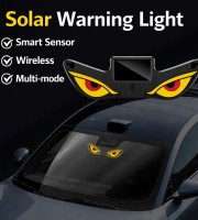 2 psc Solar Devil LED Eye Waring Light